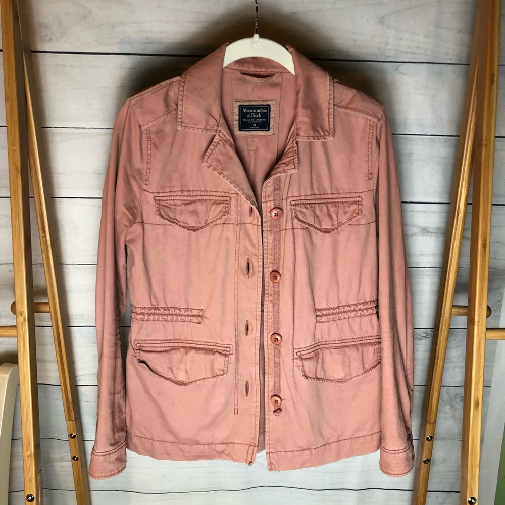 Abercrombie & Fitch Rose Army Jacket